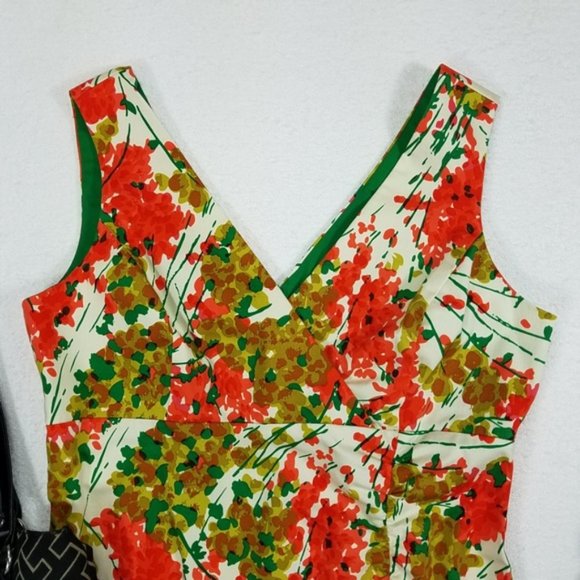 Donna Ricco Cotton Sleeveless Summer Dress - Picture 3 of 5